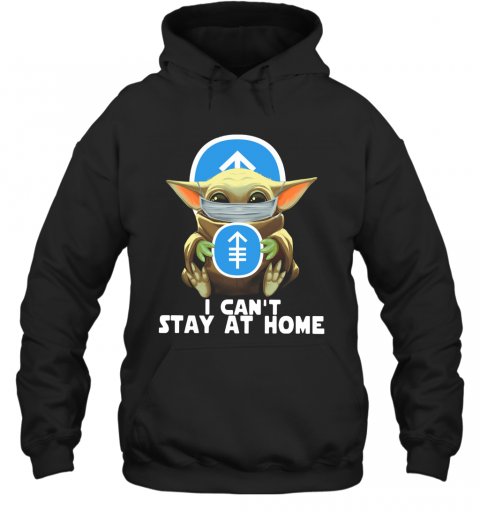 Baby Yoda Face Mask Memorial Sloan Kettering Cancer Center Can't Stay At Home T-Shirt Unisex Hoodie