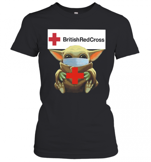 Baby Yoda Hug British Red Cross T-Shirt Classic Women's T-shirt