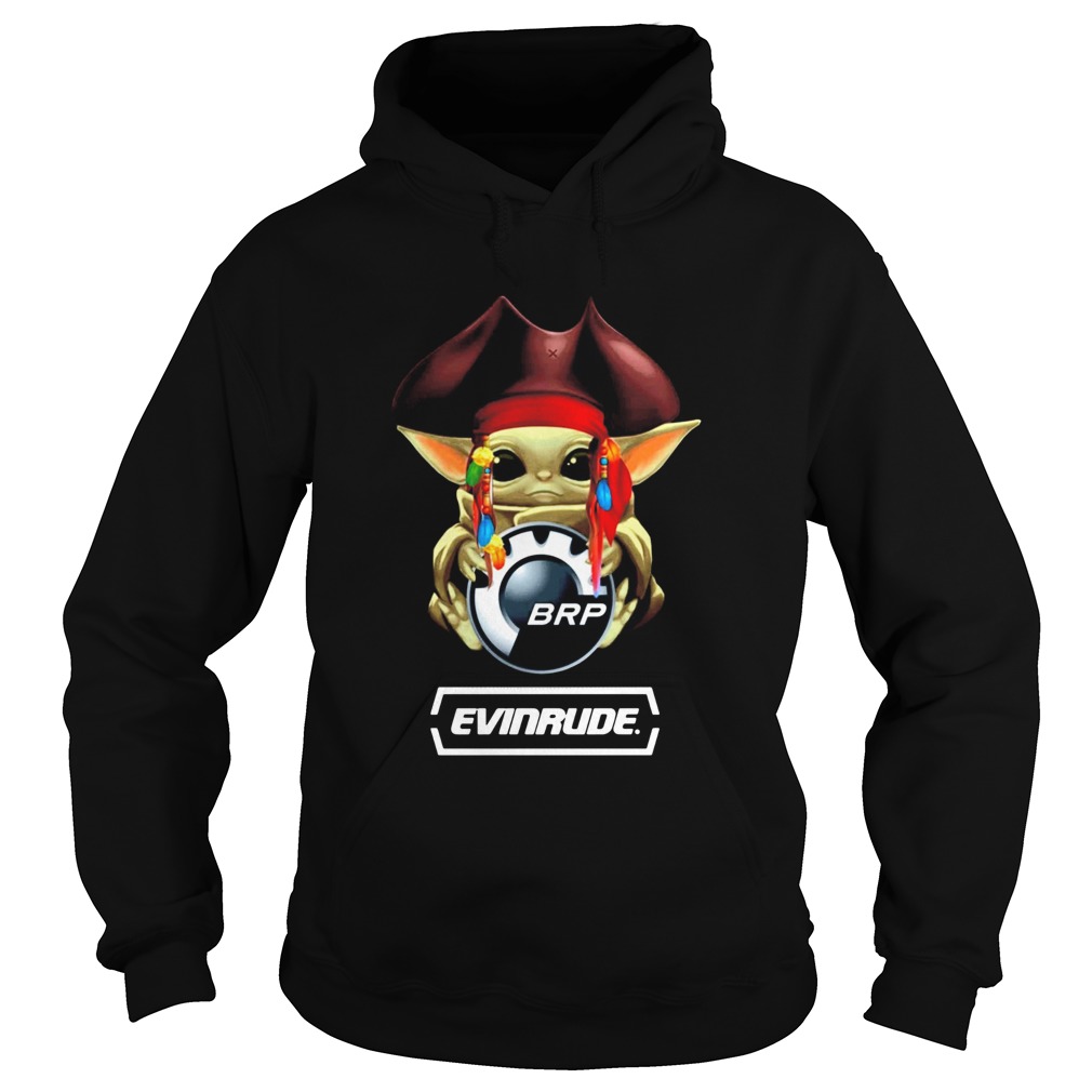 Baby Yoda Hug Brp Evinrude Hoodie