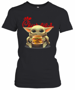 Baby Yoda Hug Hamburguesa Chick Fil A T-Shirt Classic Women's T-shirt