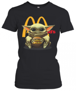 Baby Yoda Hug Hamburguesa Mcdonald's T-Shirt Classic Women's T-shirt