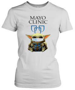 Baby Yoda Hug Mayo Clinic Covid 19 2020 T-Shirt Classic Women's T-shirt