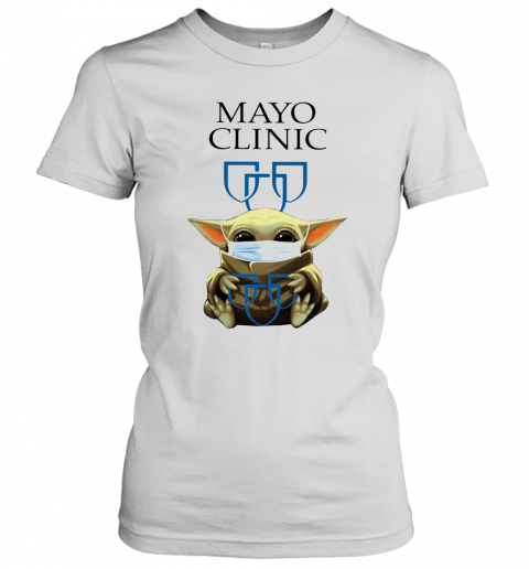 Baby Yoda Hug Mayo Clinic Covid 19 2020 T-Shirt Classic Women's T-shirt