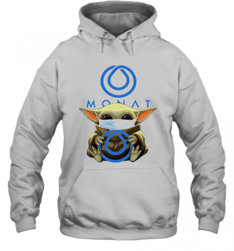 Baby Yoda Hug Monat Global Covid 19 T-Shirt Unisex Hoodie