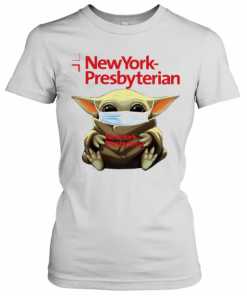 Baby Yoda Hug New York Presbyterian Covid 19 T-Shirt Classic Women's T-shirt