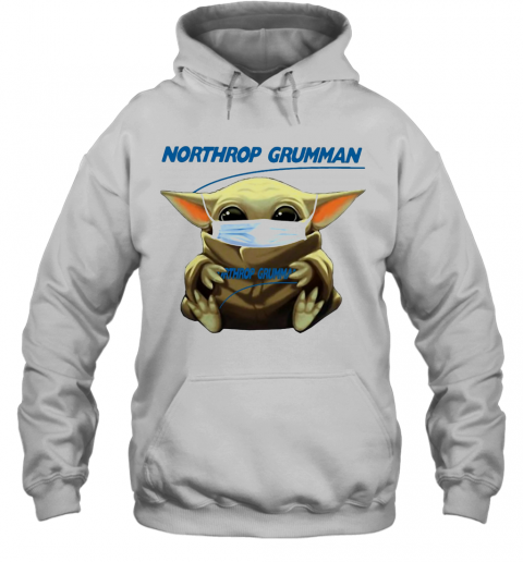 Baby Yoda Hug Northrop Grumman Covid 19 2020 T-Shirt Unisex Hoodie