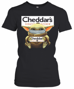 Baby Yoda Mask Hug Cheddar's Scratch Kitchen T-Shirt Classic Women's T-shirt