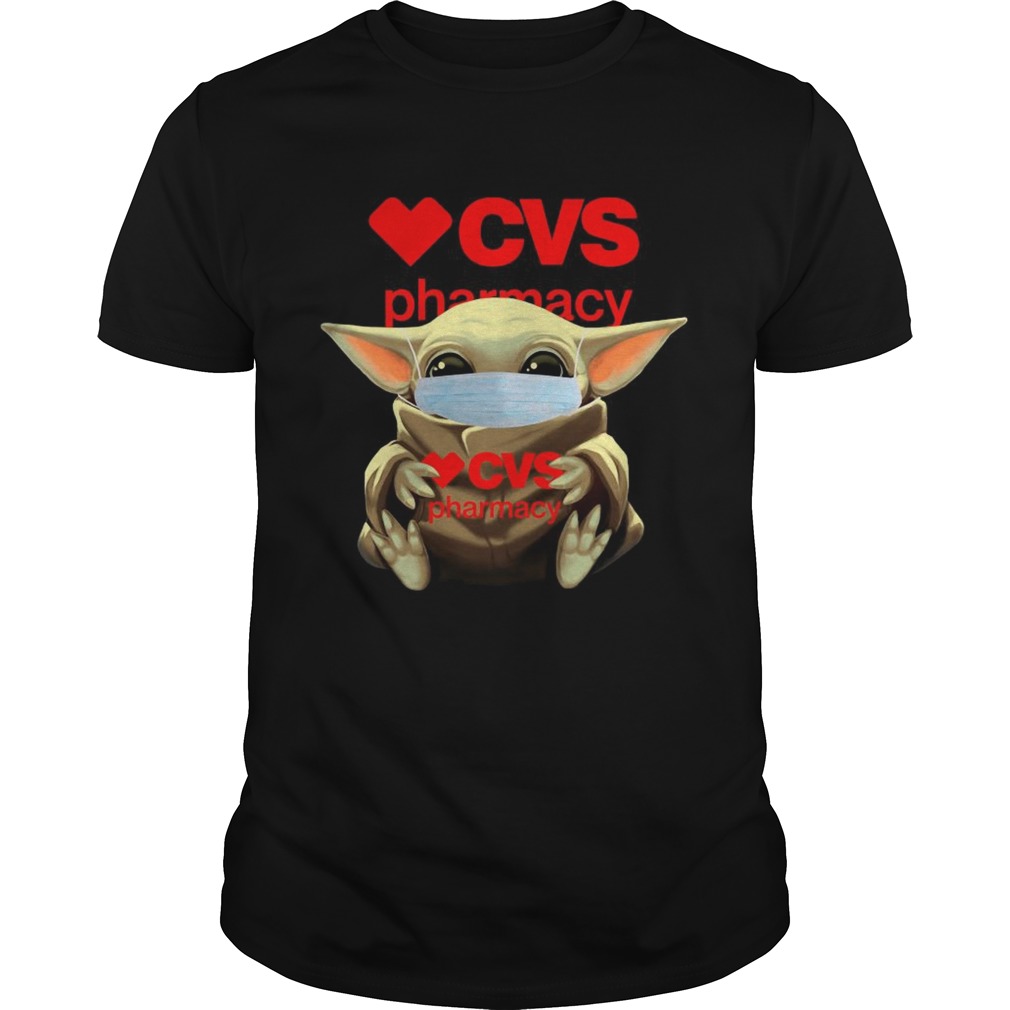 Baby Yoda Mask Hug Cvs Pharmacy shirt