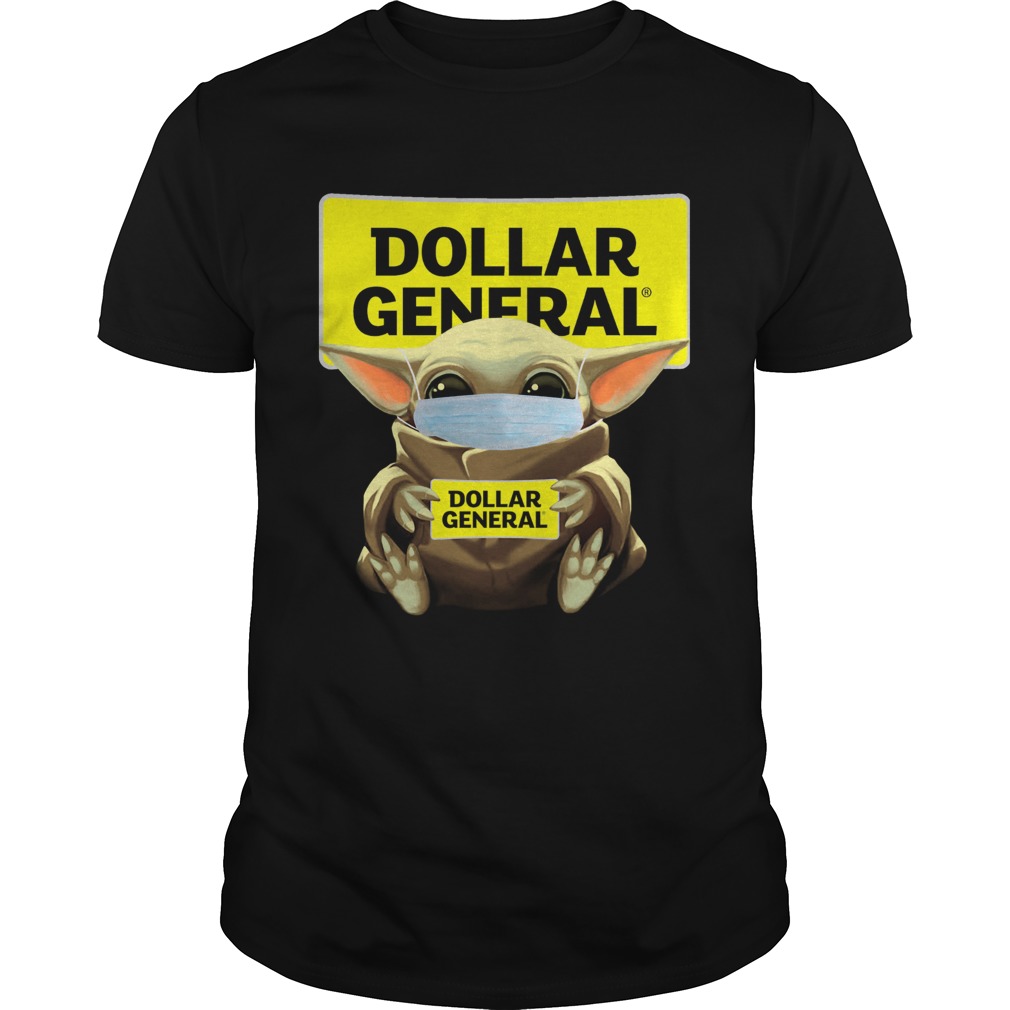 Baby Yoda Mask Hug Dollar General shirt