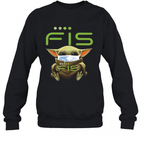 Baby Yoda Mask Hug Fis T-Shirt Unisex Sweatshirt