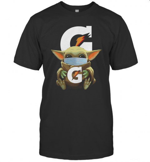 Baby Yoda Mask Hug Gatorade T-Shirt