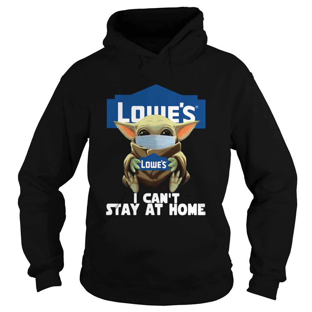 Baby Yoda Mask Hug Lowes Hoodie