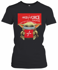 Baby Yoda Mask Hug Parcelforce Worldwide T-Shirt Classic Women's T-shirt