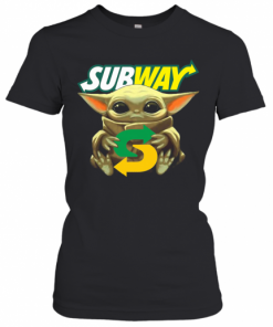 Baby Yoda Mask Hug Subway T-Shirt Classic Women's T-shirt