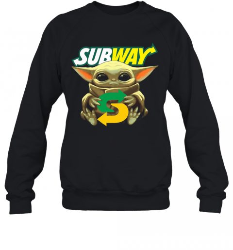 Baby Yoda Mask Hug Subway T-Shirt Unisex Sweatshirt