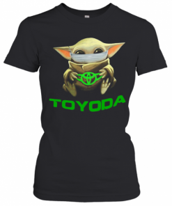 Baby Yoda Mask Hug Toyoda Logo T-Shirt Classic Women's T-shirt