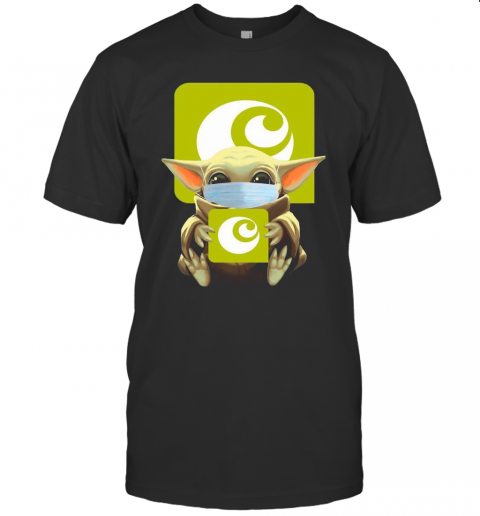 Baby Yoda Mask Hugging Ocado T-Shirt