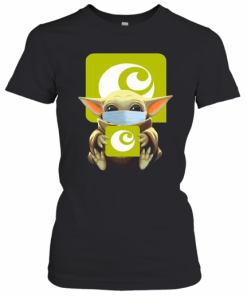 Baby Yoda Mask Hugging Ocado T-Shirt Classic Women's T-shirt