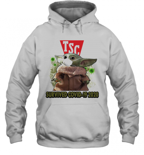 Baby Yoda Mask Tsc Survived Covid 19 2020 T-Shirt Unisex Hoodie