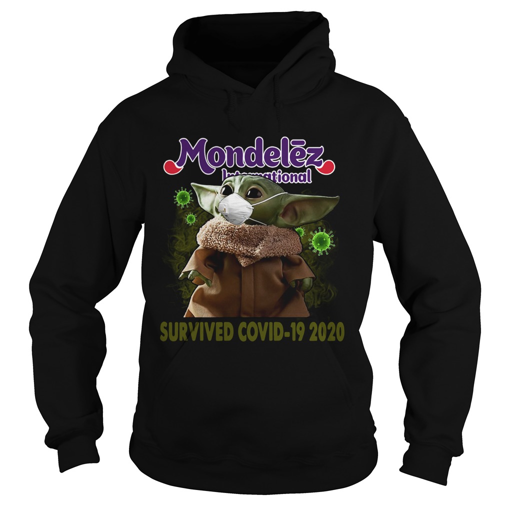 Baby Yoda Mondelz International Survived Covid 19 2020 Hoodie