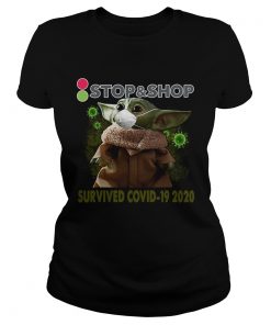 Baby Yoda StopShop Survived Covid 19 2020  Classic Ladies