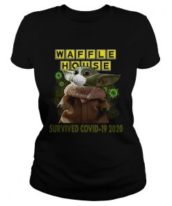 Baby Yoda Waffle House Survived Covid 19 2020  Classic Ladies