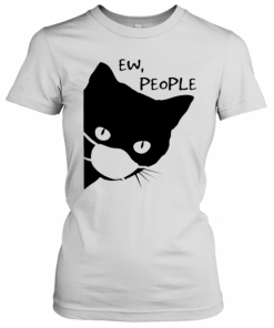 Beautiful Black Cat Mask Ew People T-Shirt Classic Women's T-shirt