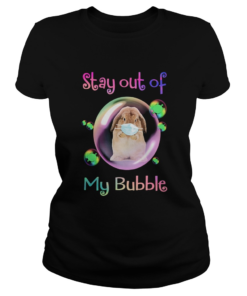 Bunny wear medical mask stay out of my bubble coronavirus  Classic Ladies