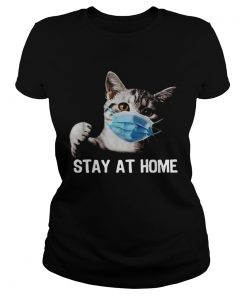 Cat Mask Stay At Home  Classic Ladies