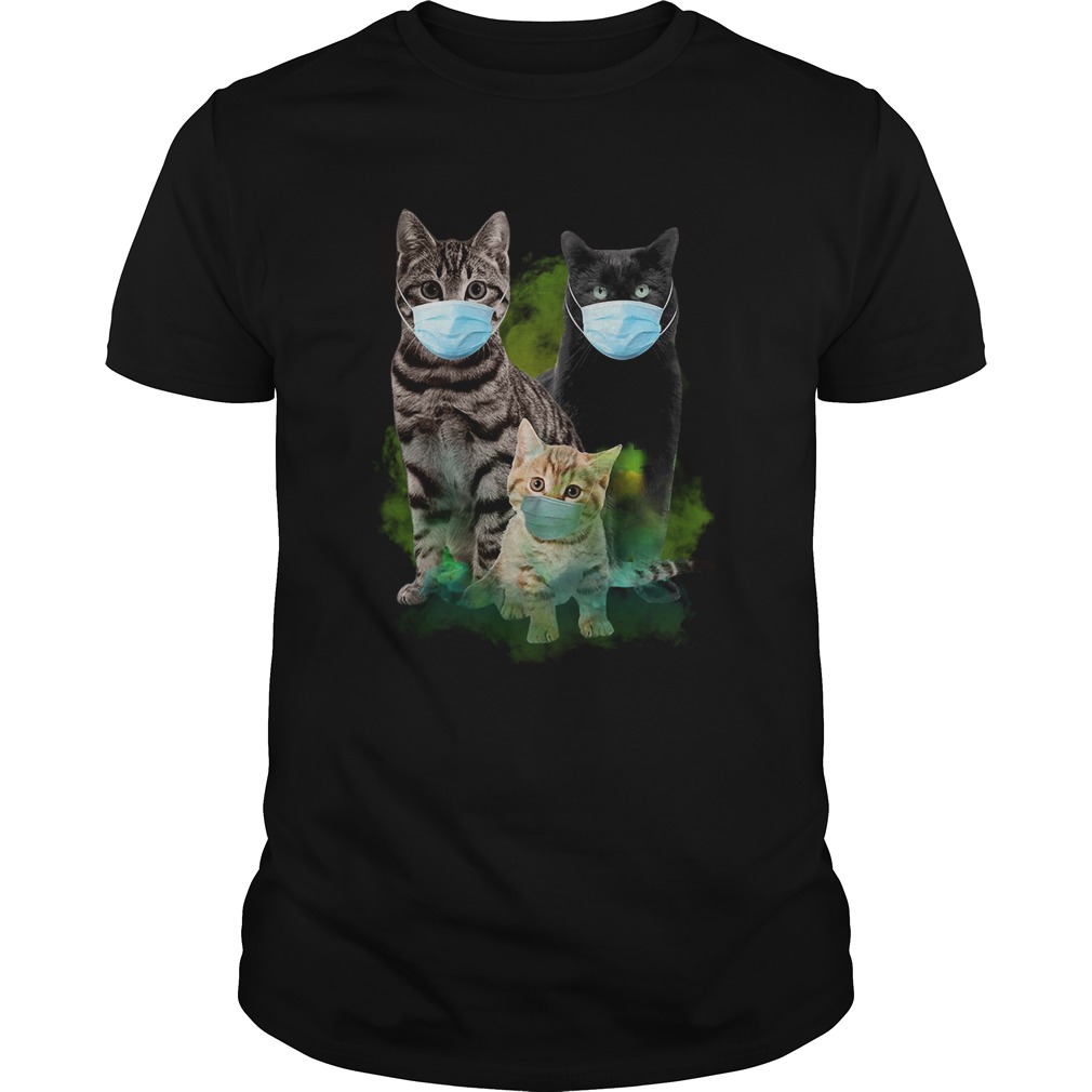 Cats Face Mask Coronavirus shirt