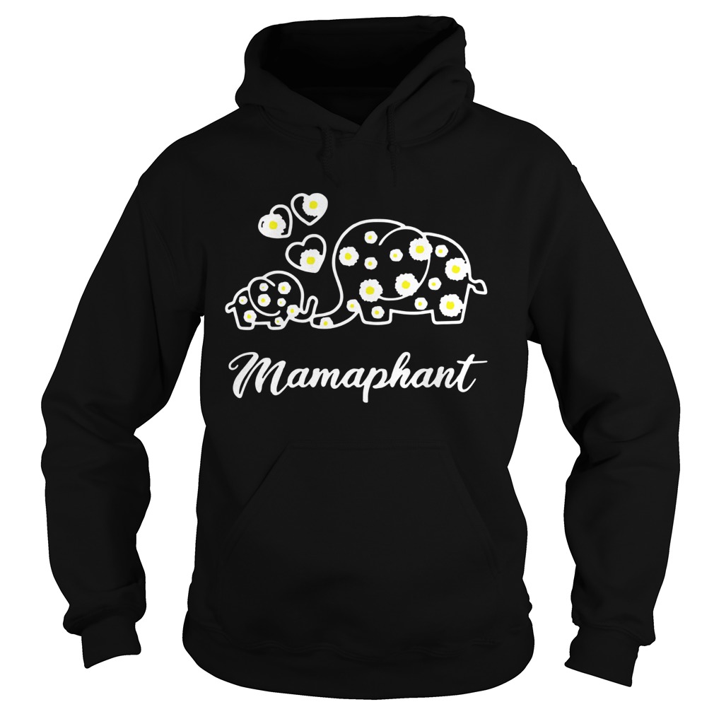 Common Daisy Mama Elephant Mamaphant Hoodie