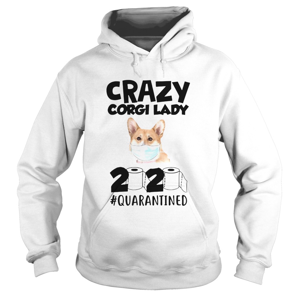 Crazy Corgi Lady 2020 Hoodie