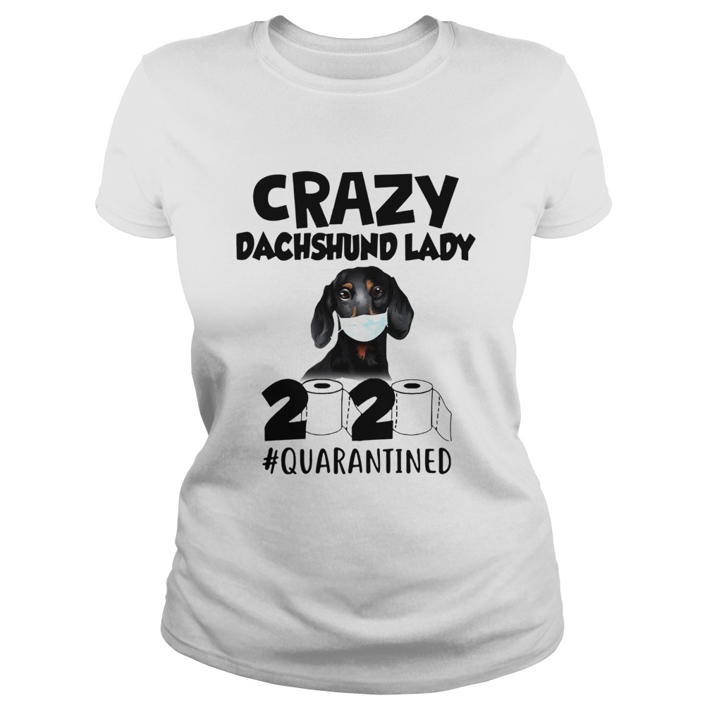 Crazy Dachshund Lady 2020 Classic Ladies