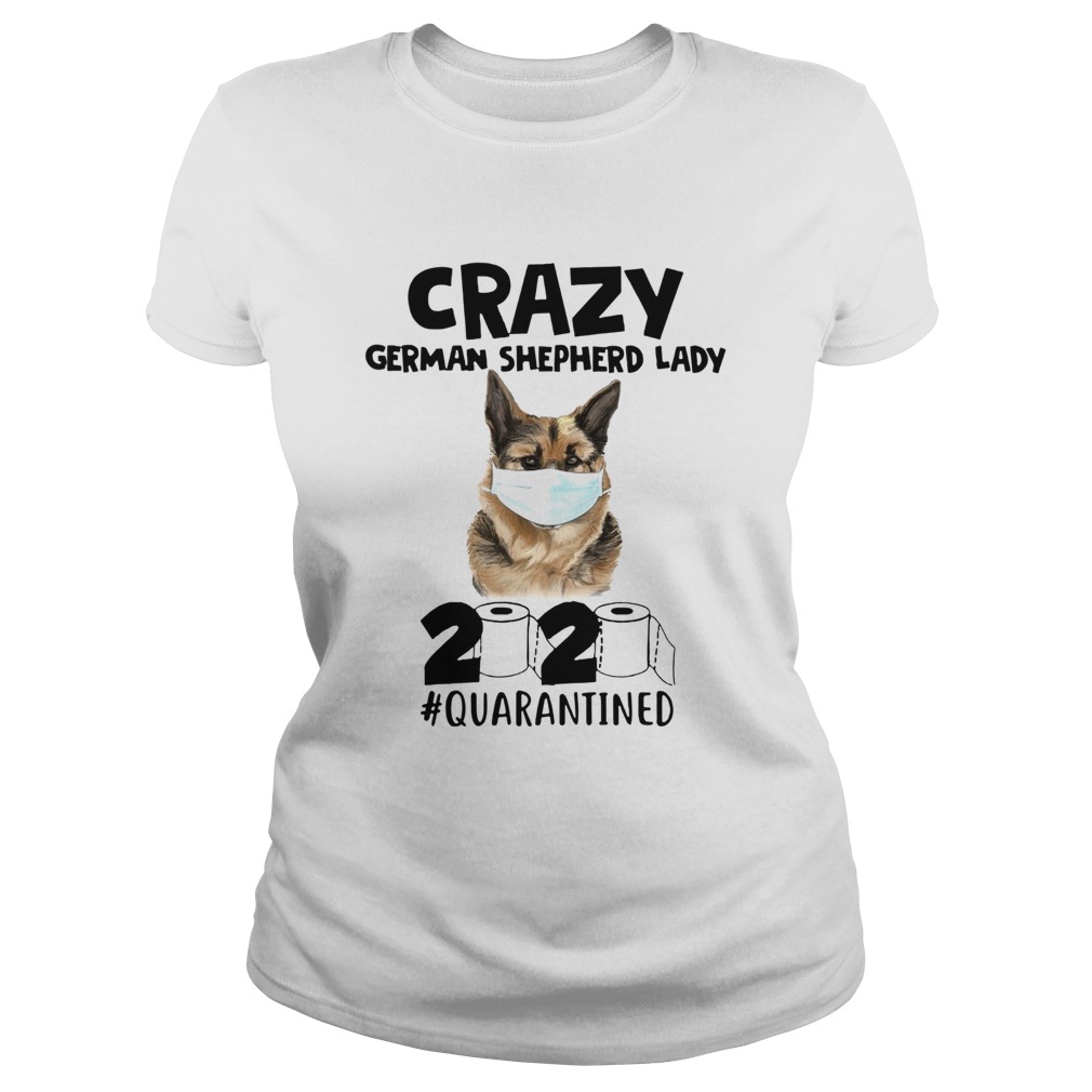 Crazy German Shepherd Lady 2020 Classic Ladies