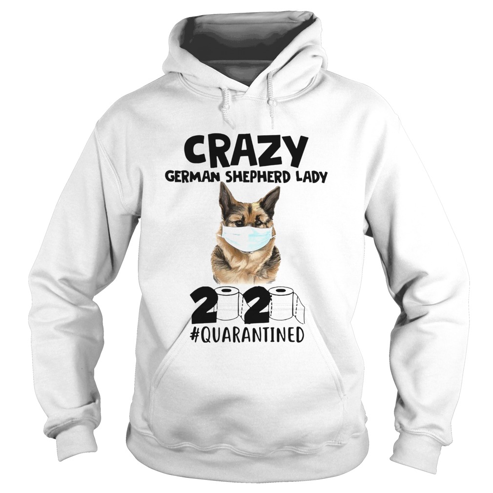 Crazy German Shepherd Lady 2020 Hoodie