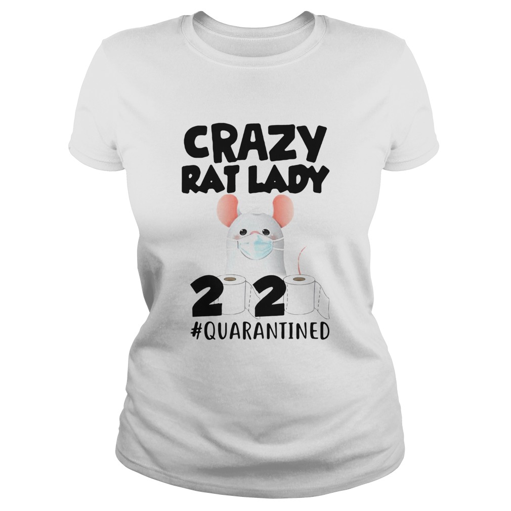 Crazy Rat Lady 2020 Quarantined Classic Ladies