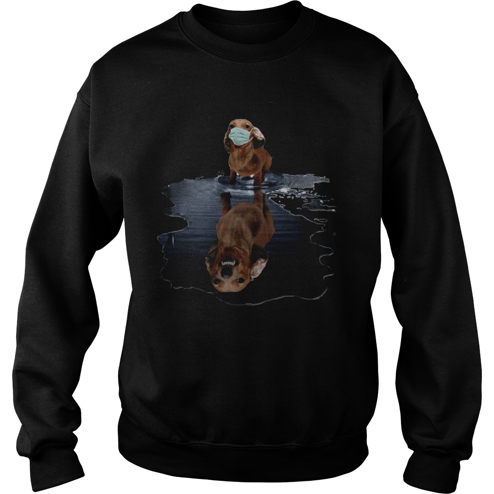 Dachshund Water Mirror Sweatshirt