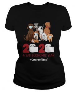 Dog 2020 a sad economic year quarantined  Classic Ladies