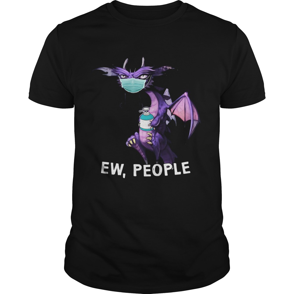 Dragon hug wash your hands mask ew people shirt