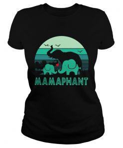 Elephant Mamaphant Vintage  Classic Ladies