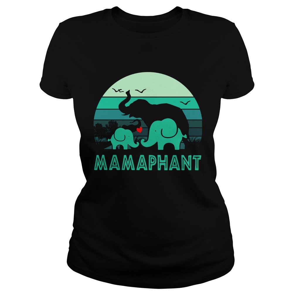 Elephant Mamaphant Vintage Classic Ladies