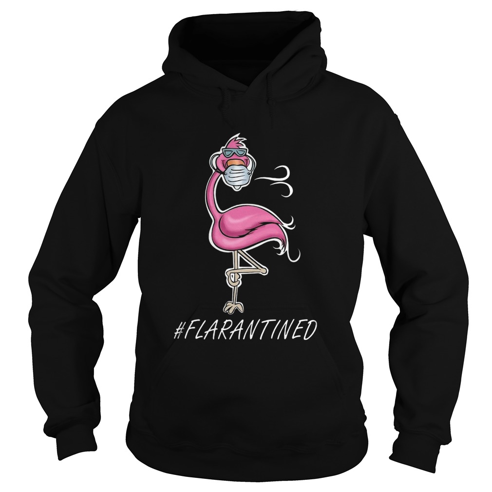 Flarantined Flamingo Quarantined Coronavirus Hoodie