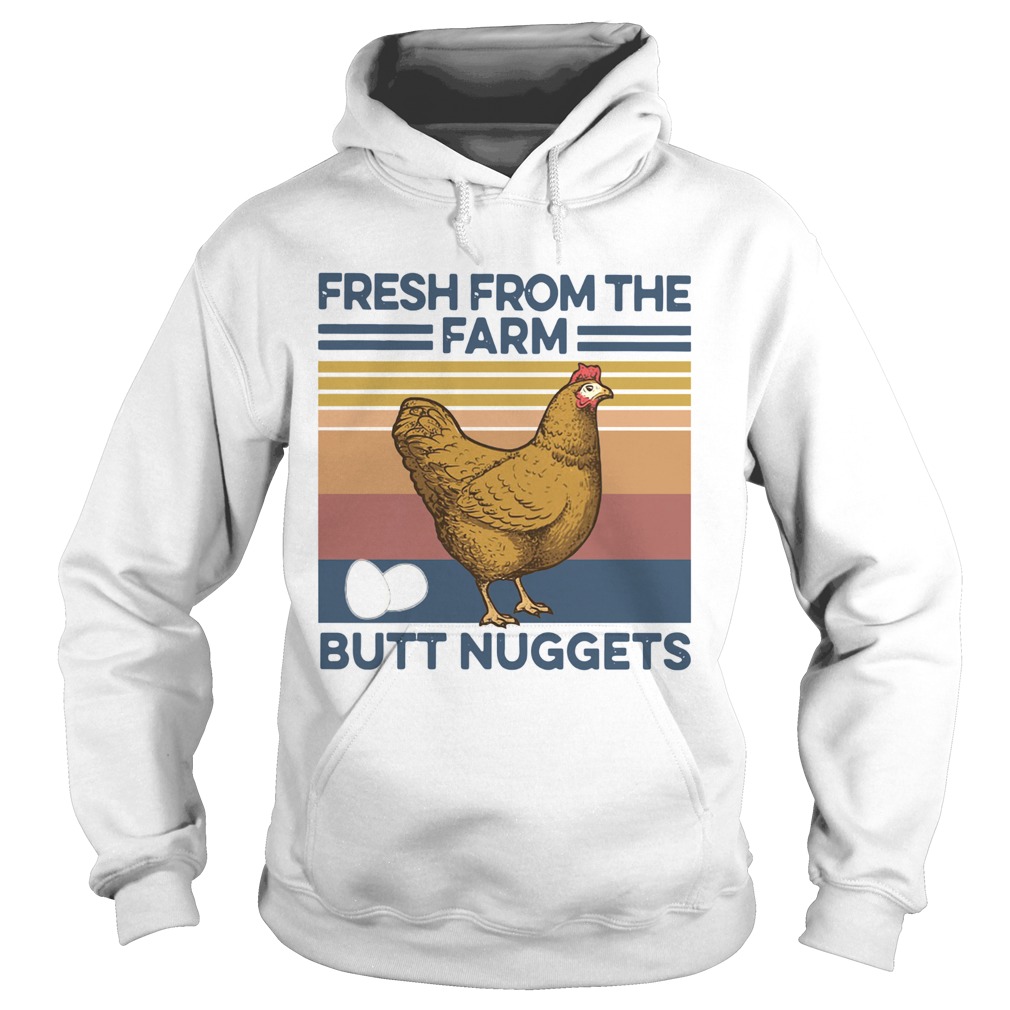 Fresh From The Farm Butt Nuggets Vintage Hoodie