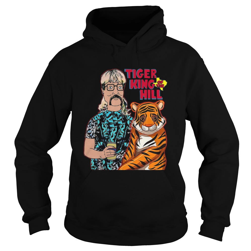 Hank Hill Tiger King Of The Hill Texas Hoodie