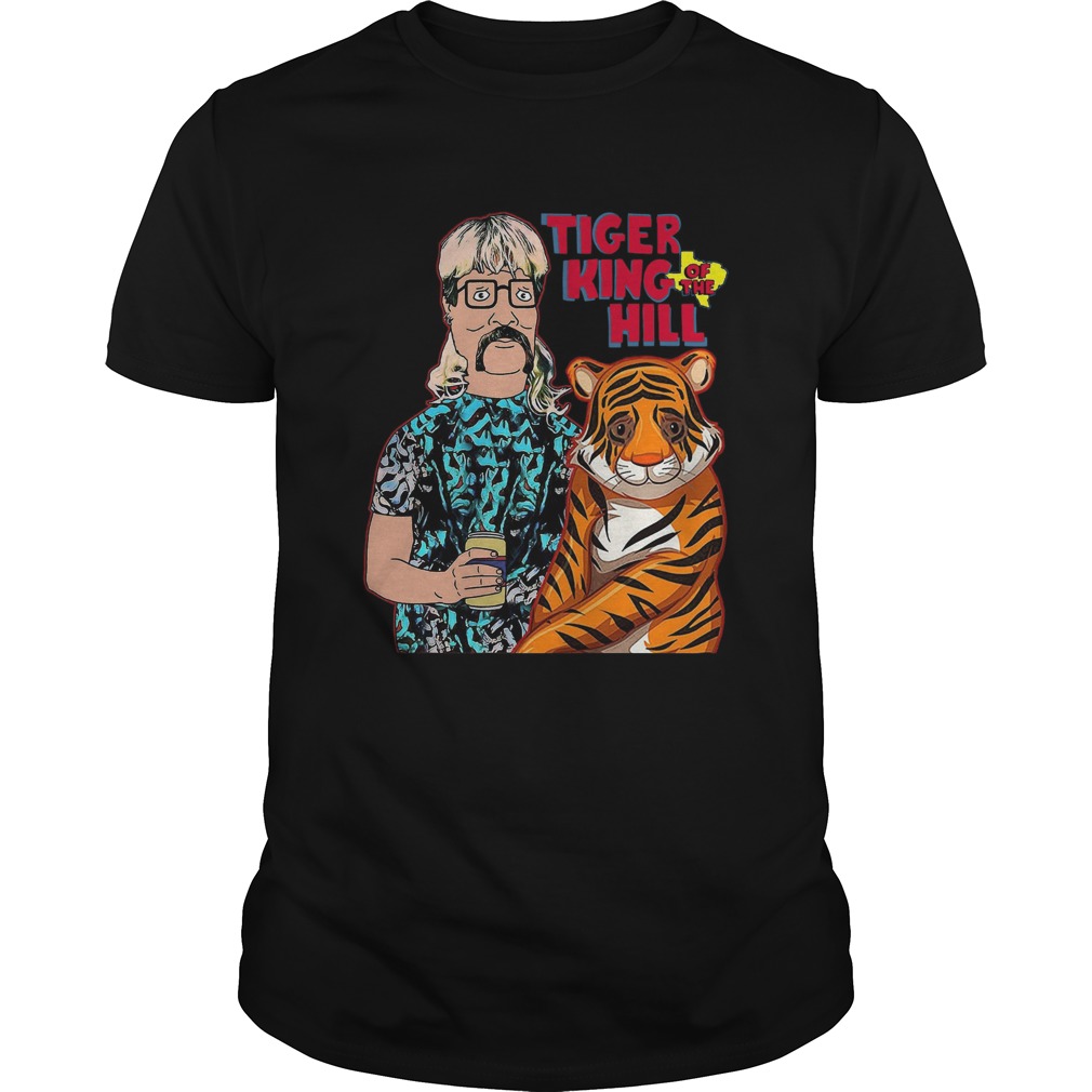 Hank Hill Tiger King Of The Hill Texas shirt