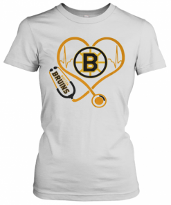 Heartbeat Nurse Love Boston Bruins T-Shirt Classic Women's T-shirt