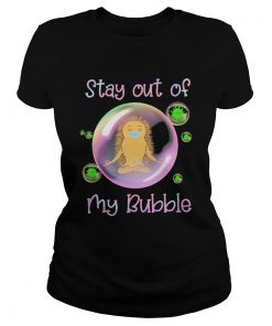 Hedgehog wear medical mask stay out of my bubble coronavirus  Classic Ladies