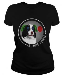 I hate people Companion Dog  Classic Ladies