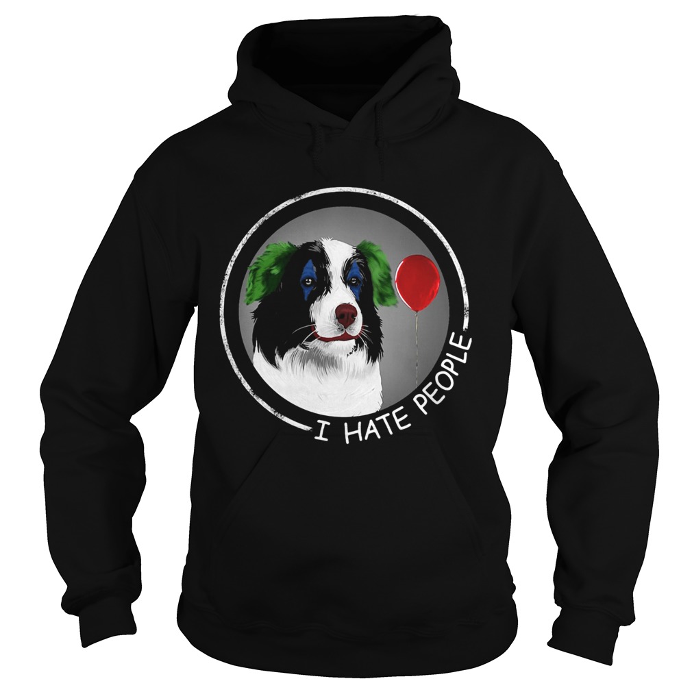 I hate people Companion Dog Hoodie