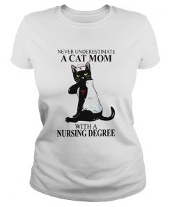 Never Underestimate A Cat Mom With A Nursing Degree  Classic Ladies